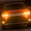 2016 Mitsubishi Outlander officially shows its face