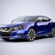 2016 Nissan Maxima debuts in New York with 300 hp