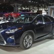Lexus RX 450h and RX 350 F Sport debut at NYIAS