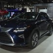Lexus RX 450h and RX 350 F Sport debut at NYIAS