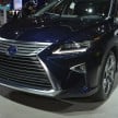 Lexus RX 450h and RX 350 F Sport debut at NYIAS