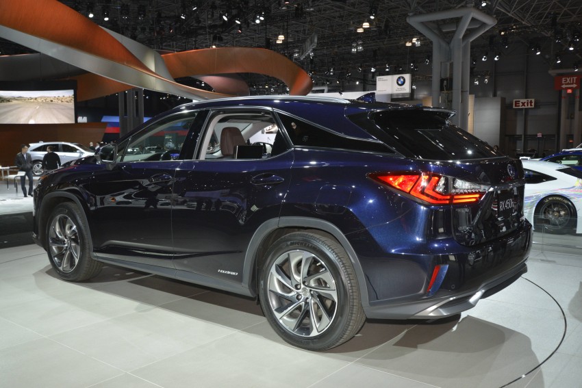 Lexus RX 450h and RX 350 F Sport debut at NYIAS 325446