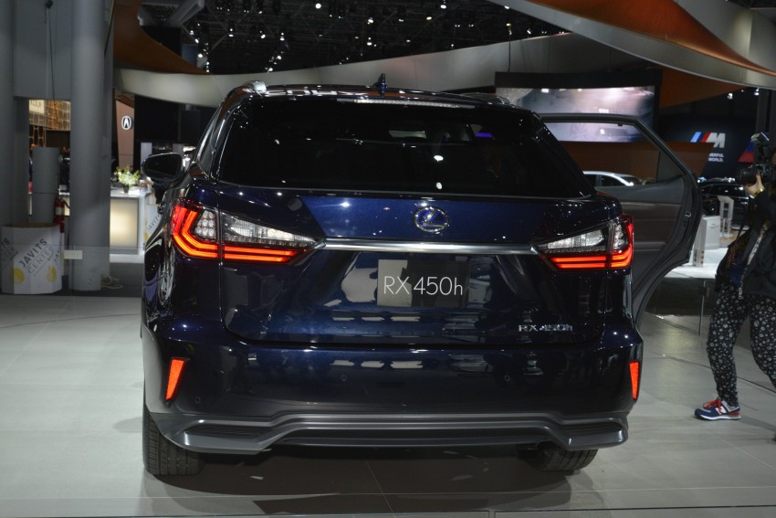 Lexus RX 450h and RX 350 F Sport debut at NYIAS 325441