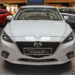 Mazda 3 CKD launched in Malaysia, RM106k-121k