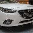 Mazda 3 CKD launched in Malaysia, RM106k-121k