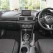 Mazda 3 CKD launched in Malaysia, RM106k-121k