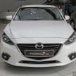 Mazda 3 CKD launched in Malaysia, RM106k-121k