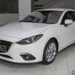 Mazda 3 CKD launched in Malaysia, RM106k-121k