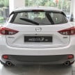 Mazda 3 CKD launched in Malaysia, RM106k-121k