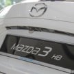 Mazda 3 CKD launched in Malaysia, RM106k-121k