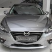 Mazda 3 CKD launched in Malaysia, RM106k-121k