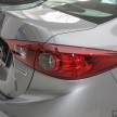 Mazda 3 CKD launched in Malaysia, RM106k-121k