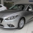 Mazda 3 CKD launched in Malaysia, RM106k-121k