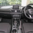 Mazda 3 CKD launched in Malaysia, RM106k-121k