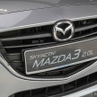 Mazda 3 CKD launched in Malaysia, RM106k-121k