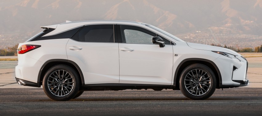 Lexus RX 450h and RX 350 F Sport debut at NYIAS 323790