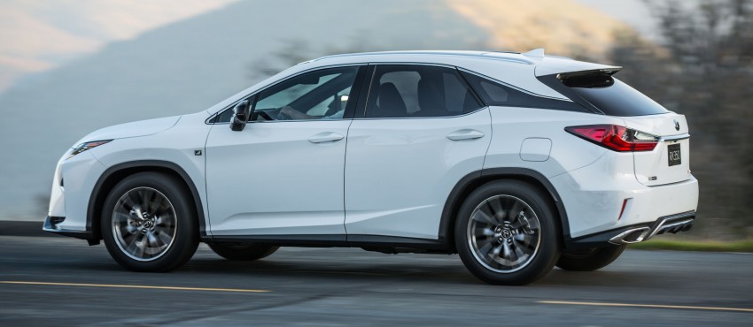 Lexus RX 450h and RX 350 F Sport debut at NYIAS 323789