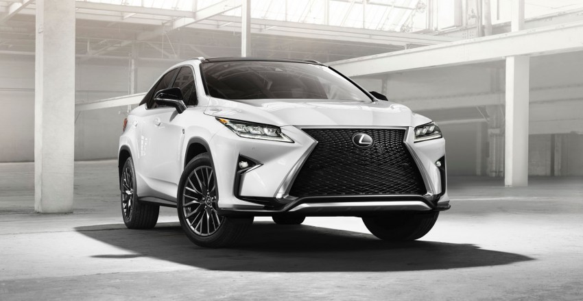 Lexus RX 450h and RX 350 F Sport debut at NYIAS 323782