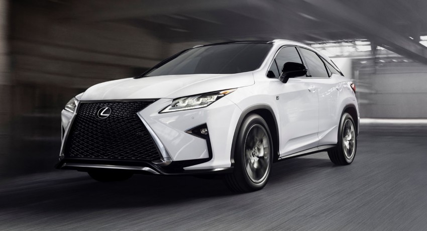 Lexus RX 450h and RX 350 F Sport debut at NYIAS 323770