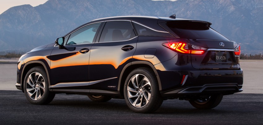 Lexus RX 450h and RX 350 F Sport debut at NYIAS 323762