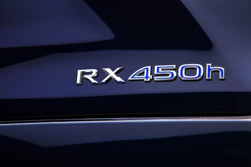 Lexus RX 450h and RX 350 F Sport debut at NYIAS 323760