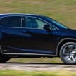 Lexus RX 450h and RX 350 F Sport debut at NYIAS