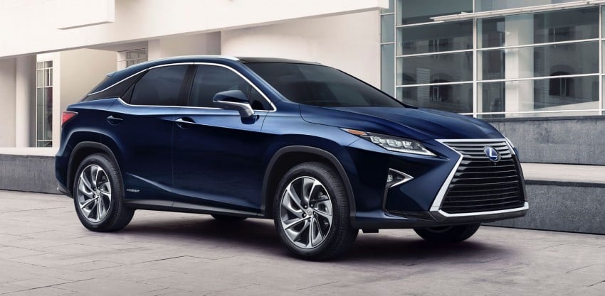 Lexus RX 450h and RX 350 F Sport debut at NYIAS 323747