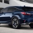 Lexus RX 450h and RX 350 F Sport debut at NYIAS