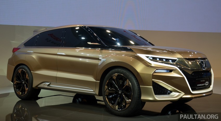 Shanghai 2015: Honda Concept D previews new SUV 330310