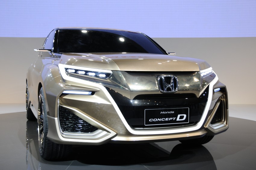 Shanghai 2015: Honda Concept D previews new SUV 332663