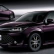 Toyota Corolla Axio, Fielder facelift launched in Japan