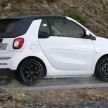 SPYSHOTS: 2016 smart fortwo cabrio captured again!