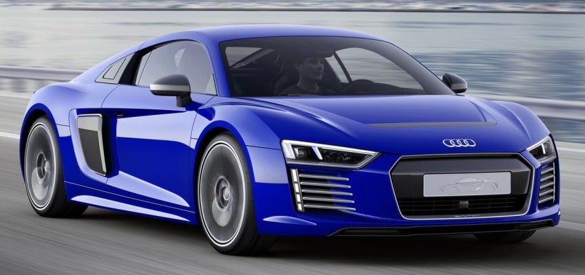 Audi R8 e-tron piloted driving concept unveiled at CES 343715