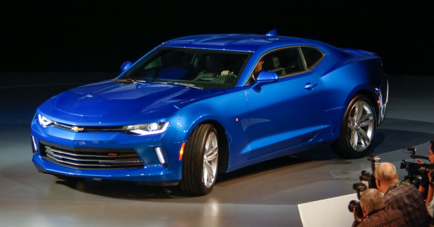2016 Chevrolet Camaro – sixth-gen pony car debuts 340126