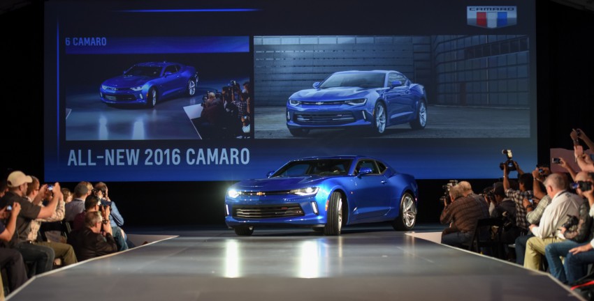 2016 Chevrolet Camaro – sixth-gen pony car debuts 340136