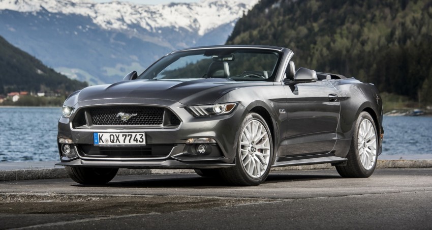 GALLERY: S550 Ford Mustang – European versions of the sixth-gen fastback and convertible break cover 336190