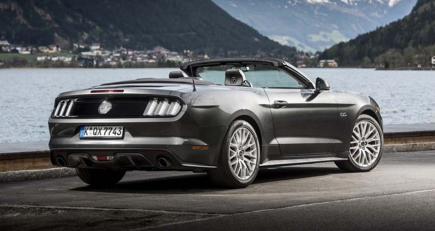 GALLERY: S550 Ford Mustang – European versions of the sixth-gen fastback and convertible break cover 336191