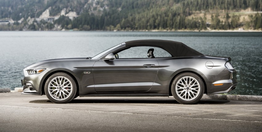 GALLERY: S550 Ford Mustang – European versions of the sixth-gen fastback and convertible break cover 336192