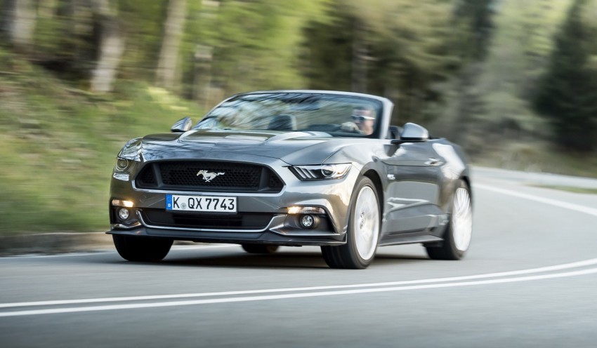 GALLERY: S550 Ford Mustang – European versions of the sixth-gen fastback and convertible break cover 336197