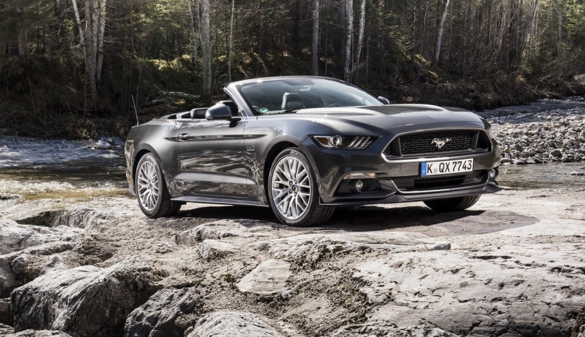GALLERY: S550 Ford Mustang – European versions of the sixth-gen fastback and convertible break cover 336206