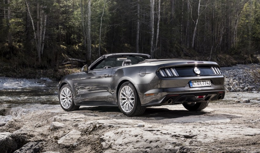 GALLERY: S550 Ford Mustang – European versions of the sixth-gen fastback and convertible break cover 336207