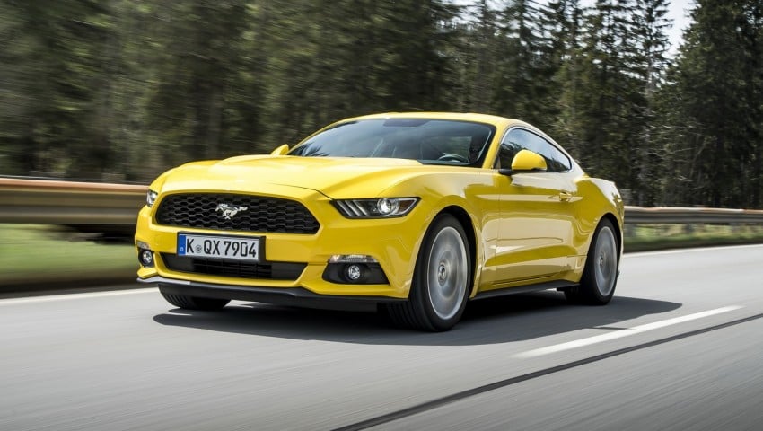 GALLERY: S550 Ford Mustang – European versions of the sixth-gen fastback and convertible break cover 336210