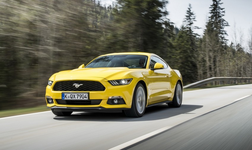 GALLERY: S550 Ford Mustang – European versions of the sixth-gen fastback and convertible break cover 336213