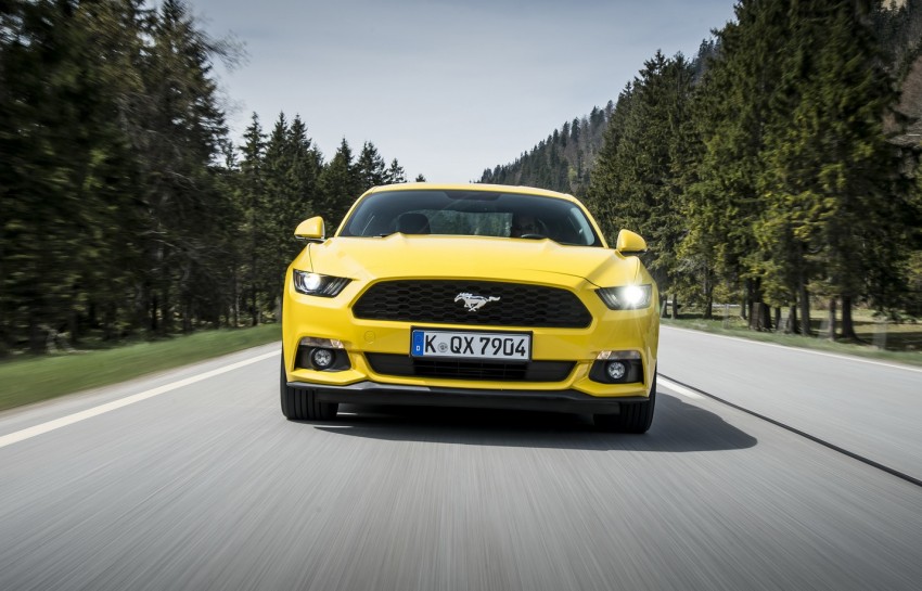 GALLERY: S550 Ford Mustang – European versions of the sixth-gen fastback and convertible break cover 336218