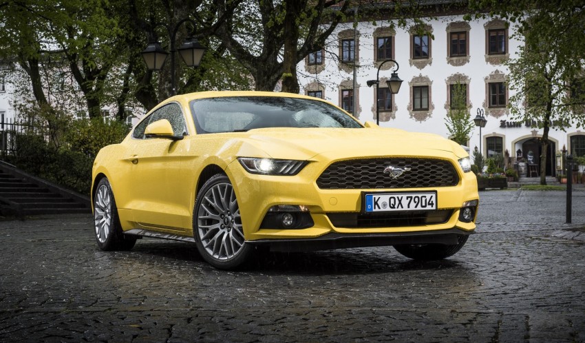 GALLERY: S550 Ford Mustang – European versions of the sixth-gen fastback and convertible break cover 336209