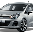 Kia Rio facelift launched in M’sia – 1.4 SX only, RM79k