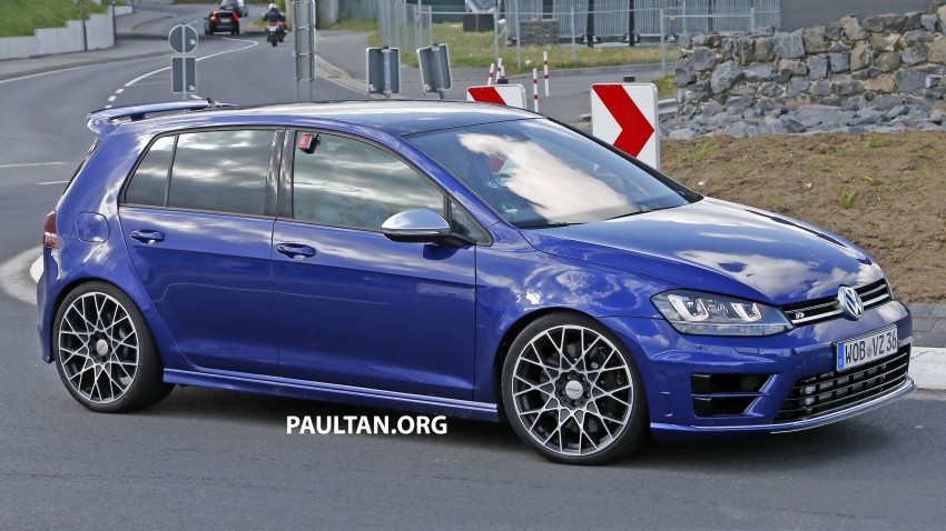 SPIED: Volkswagen Golf R 400 caught at the ‘Ring 341130