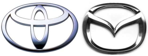 toyota mazda logo