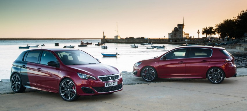 2016 Peugeot 308 GTi unveiled: 270 hp Gallic hot hatch 388237