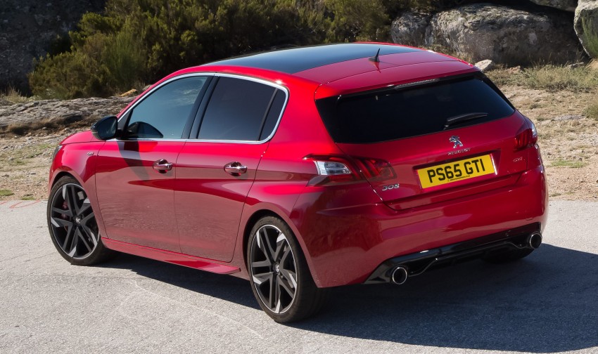 2016 Peugeot 308 GTi unveiled: 270 hp Gallic hot hatch 388239